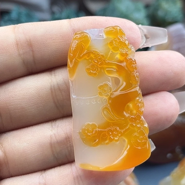 定***波玛瑙未镶嵌手饰玛瑙