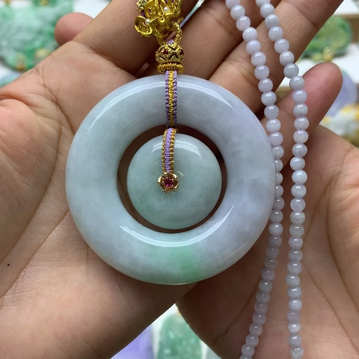 颈饰未镶嵌翡翠翡翠