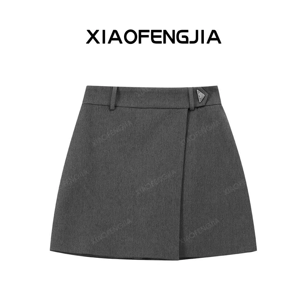 2025春季新款【四季青小封家轻奢】时尚简约百搭显瘦短裙586258