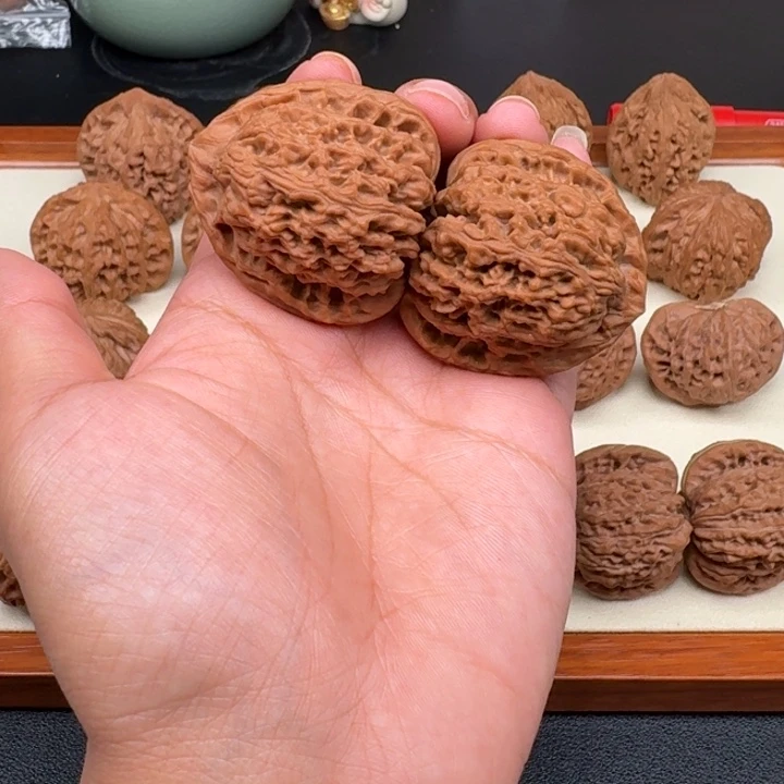 文玩核桃把件南将40