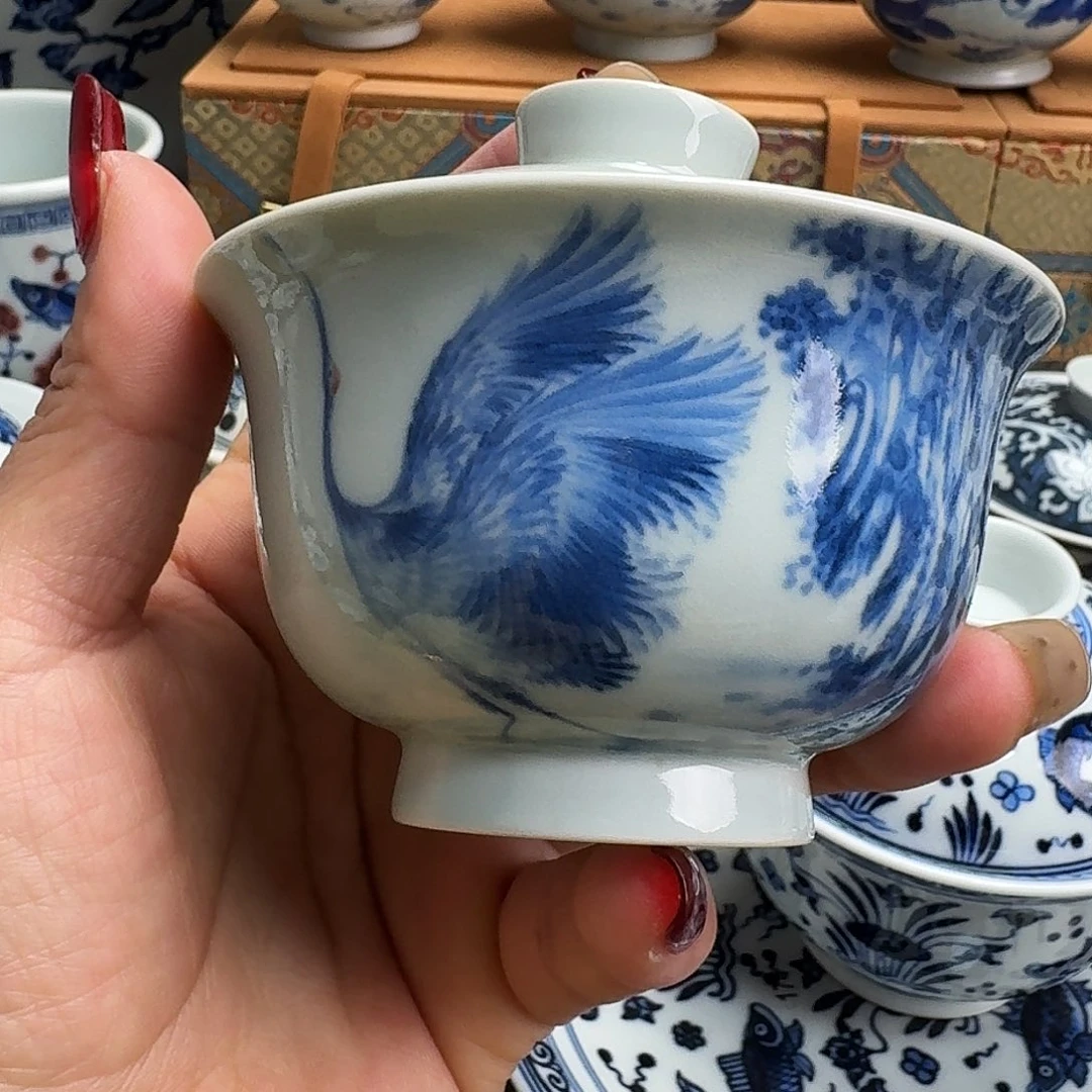 手工手绘茶具套装