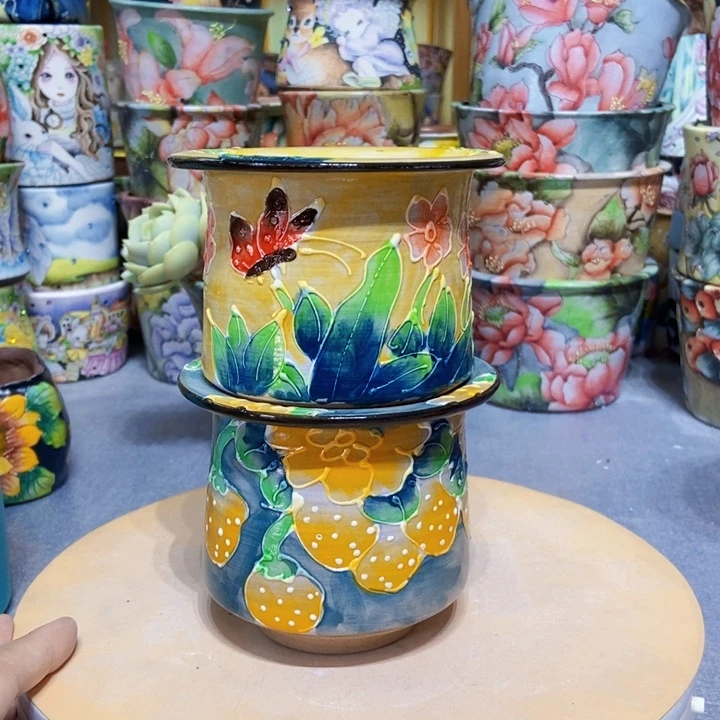 景德镇艺术手绘作品