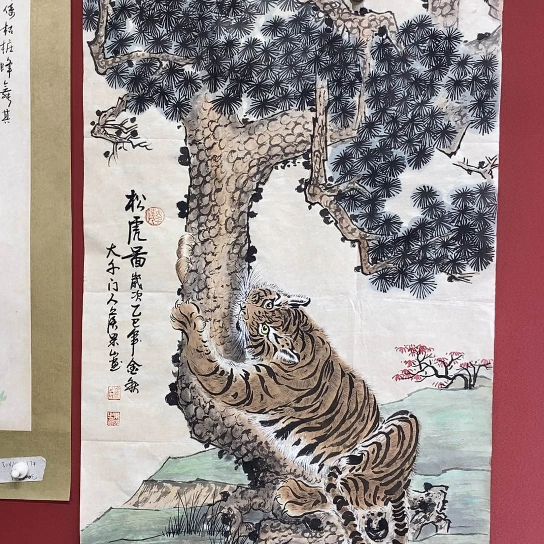 国画大风堂嫡传-侯果山老师作品路