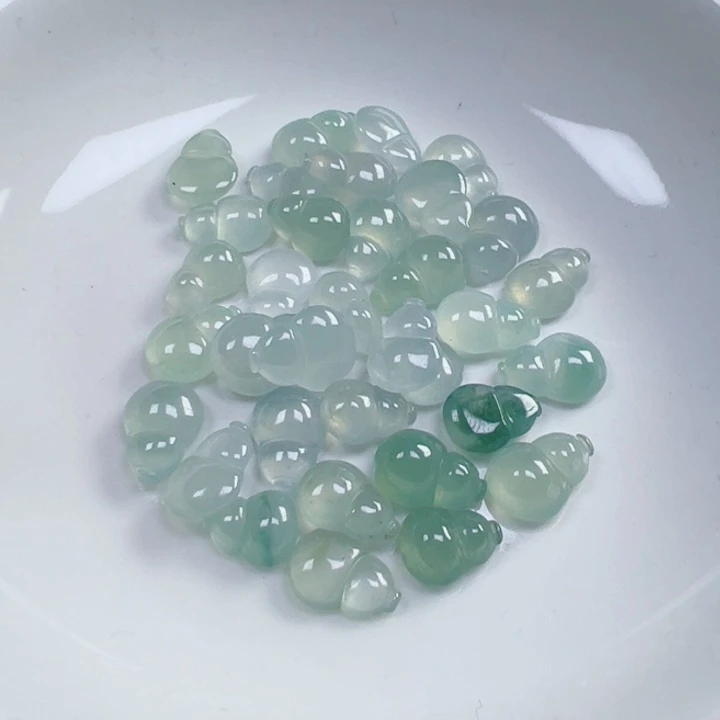 散珠翡翠揭阳工葫芦一个
