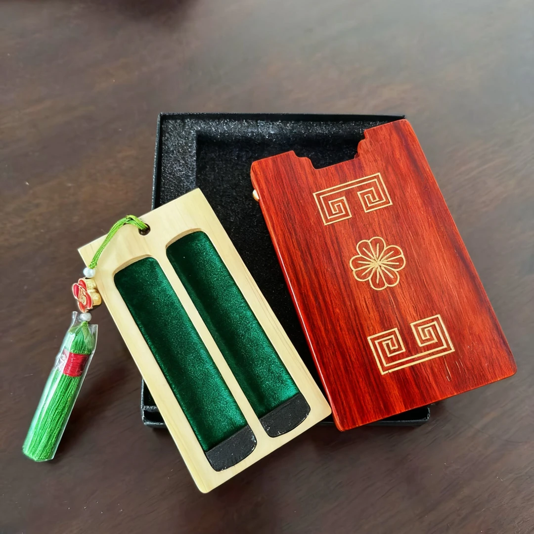 萨克斯哨片盒 哨片盒 红木哨片盒  花梨木收纳盒