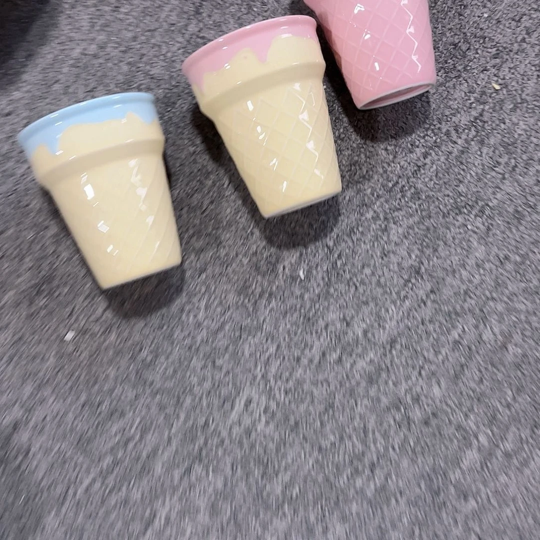 冰激凌杯子陶瓷餐具系列