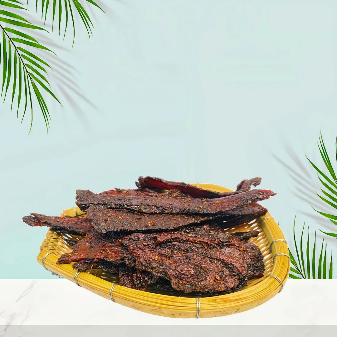 木姜子猪肉干巴 德宏芒市必吃美食 云南特产 好吃到停不下来！