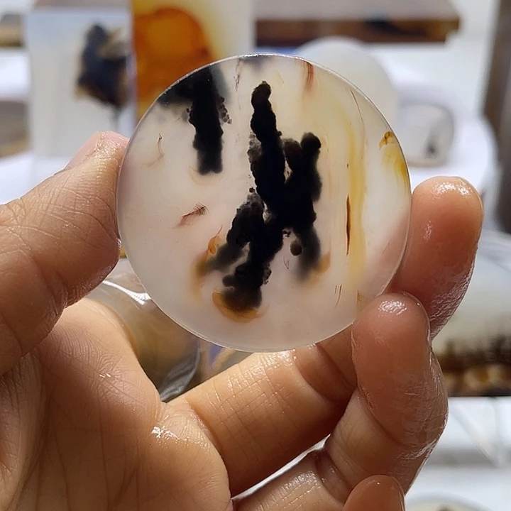 玛瑙/玉髓未镶嵌吊坠(不含链)