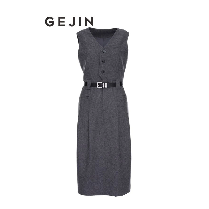 【商场同款】羊毛52.9% 连衣裙9422351238