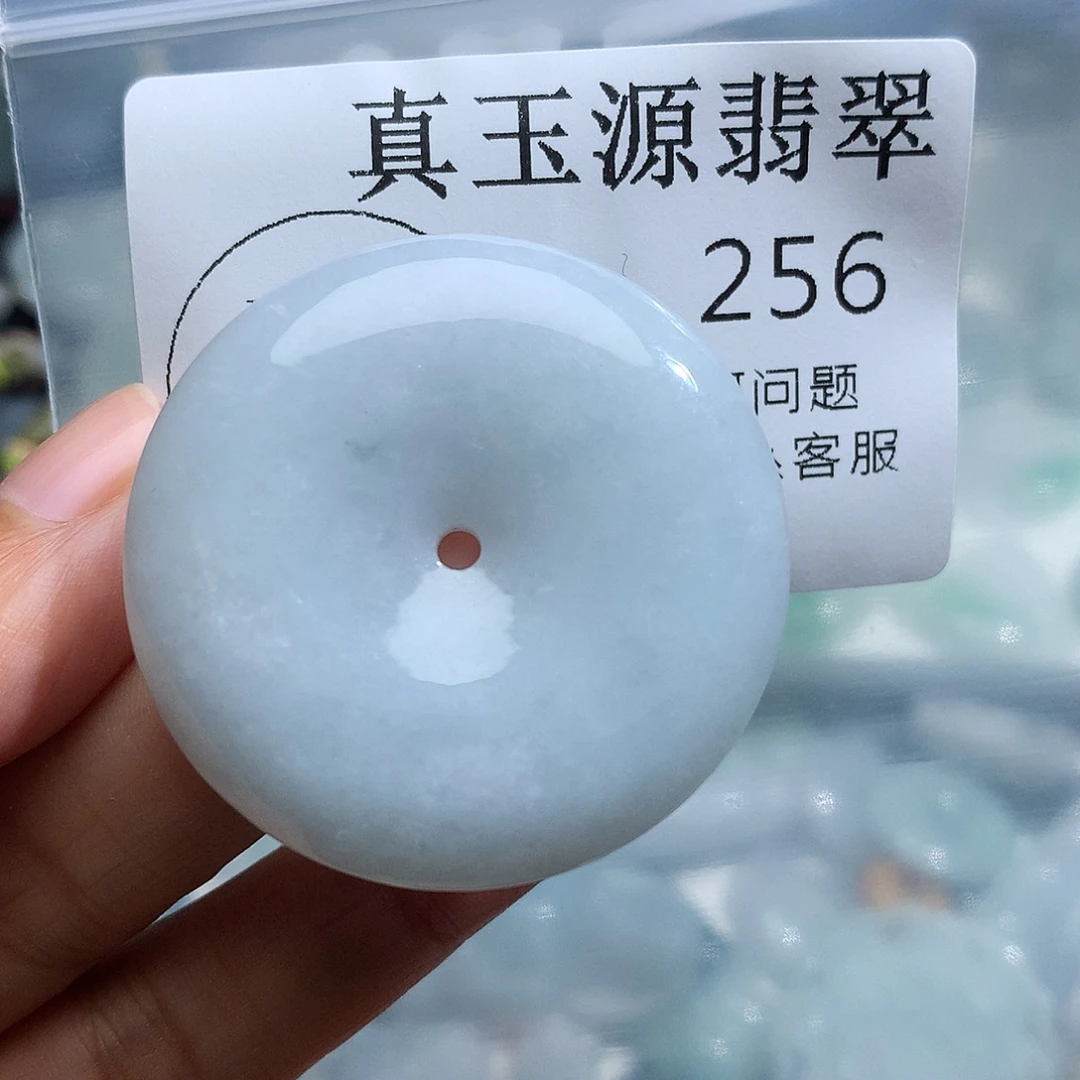 翡翠未镶嵌颈饰256
