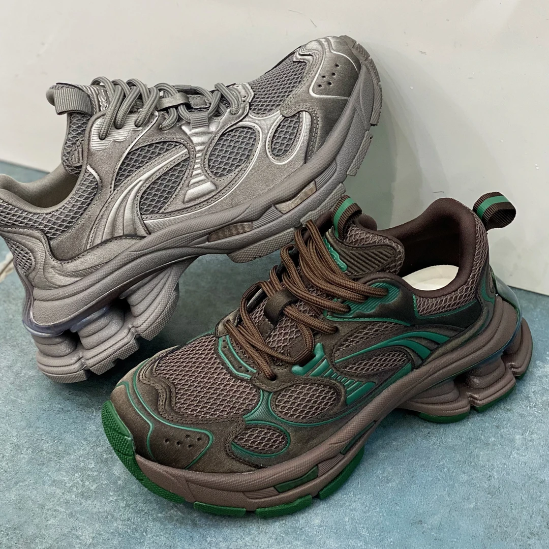 高端软底舒适潮流网红ins厚底老爹鞋女款