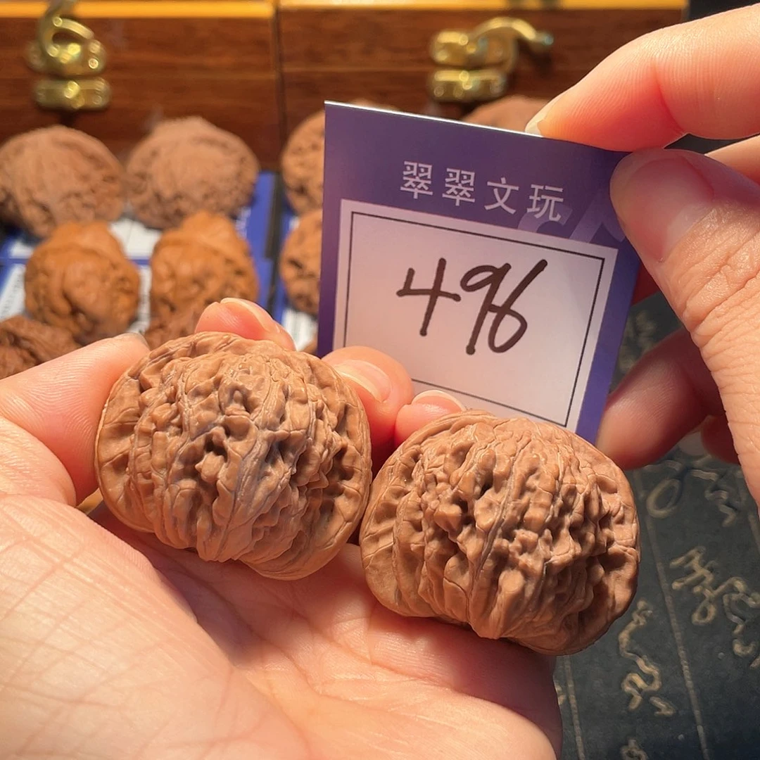 桃核把件496号全品楼子4.1