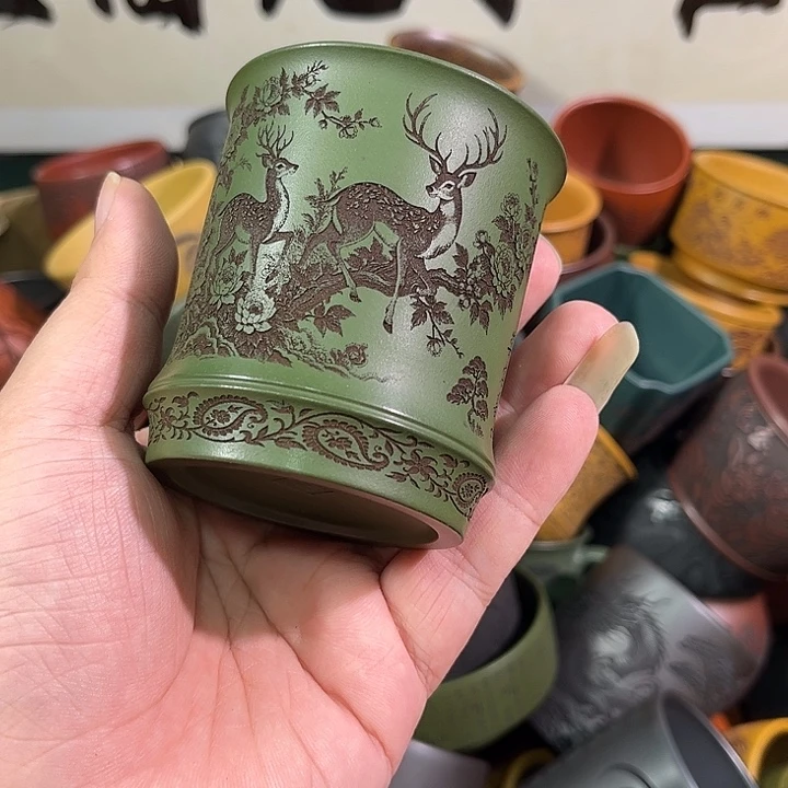茶杯紫砂全手工紫砂主人杯