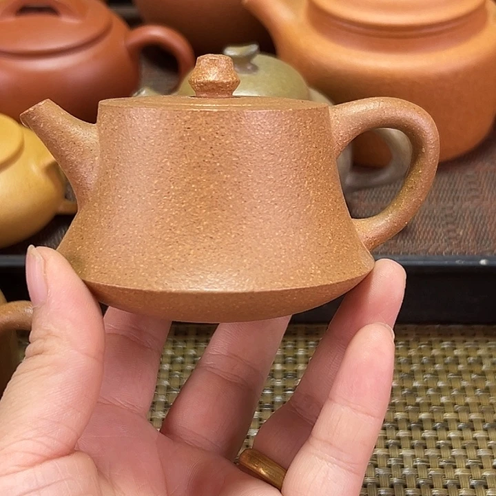 茶壶紫砂黄降坡130毫升