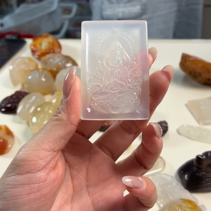 玛瑙/玉髓吊坠(不含链)未镶嵌