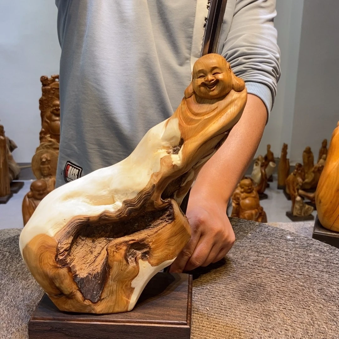 柏木（崖柏）太行崖柏根雕摆件