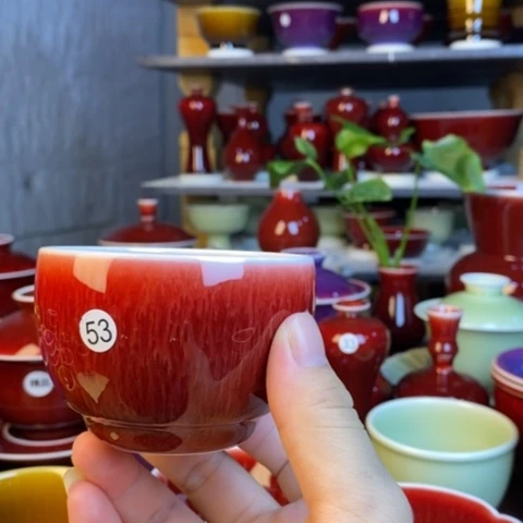 【闪购商品】景德镇名陶坊原矿郎红