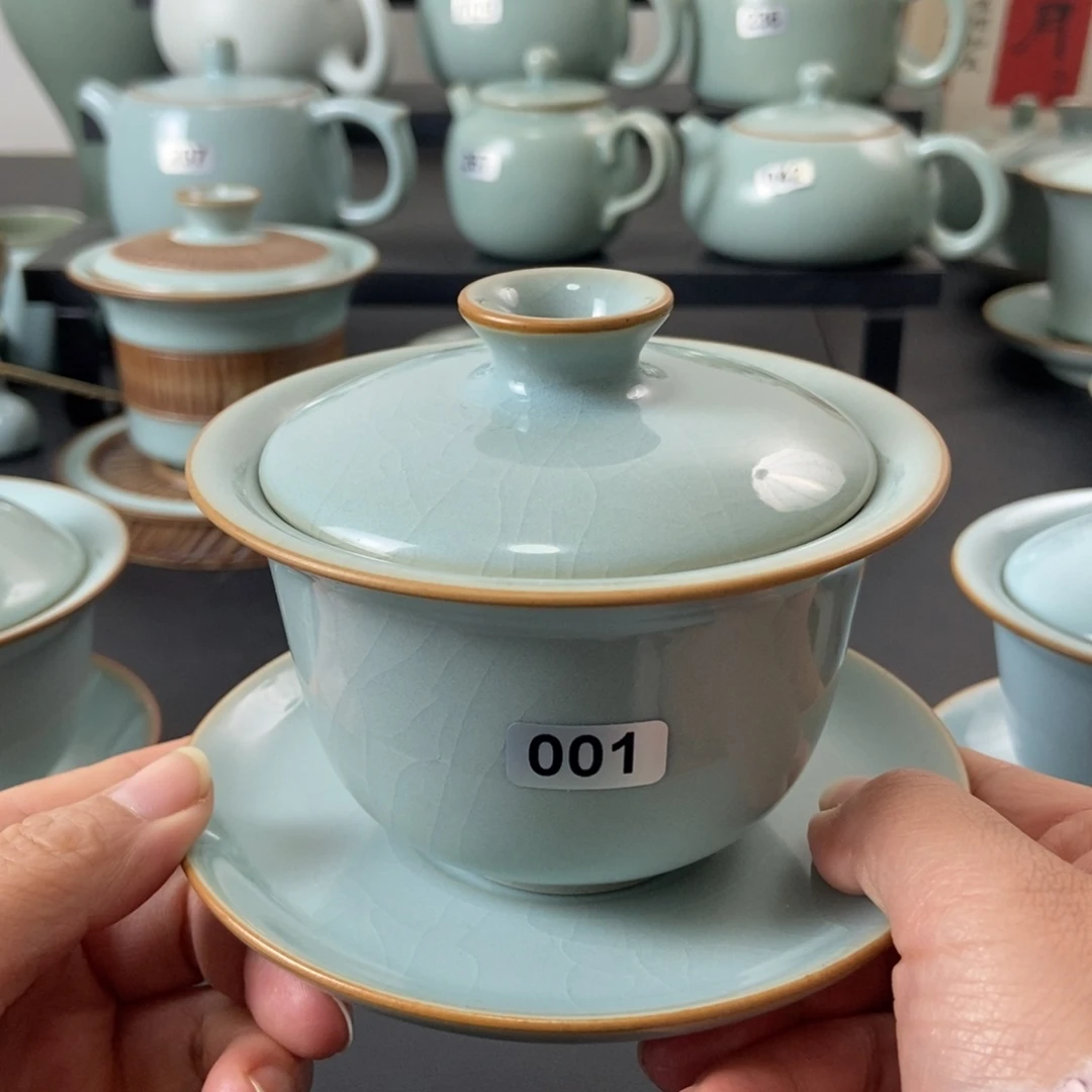 骑***州吴文杰老师盖碗微瑕