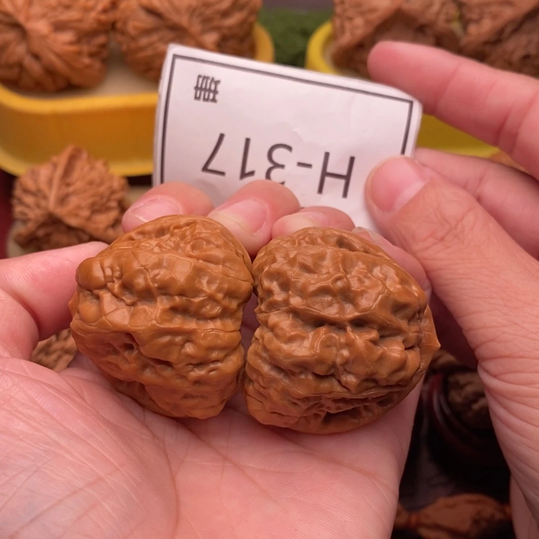 文玩核桃把件开背蛙39