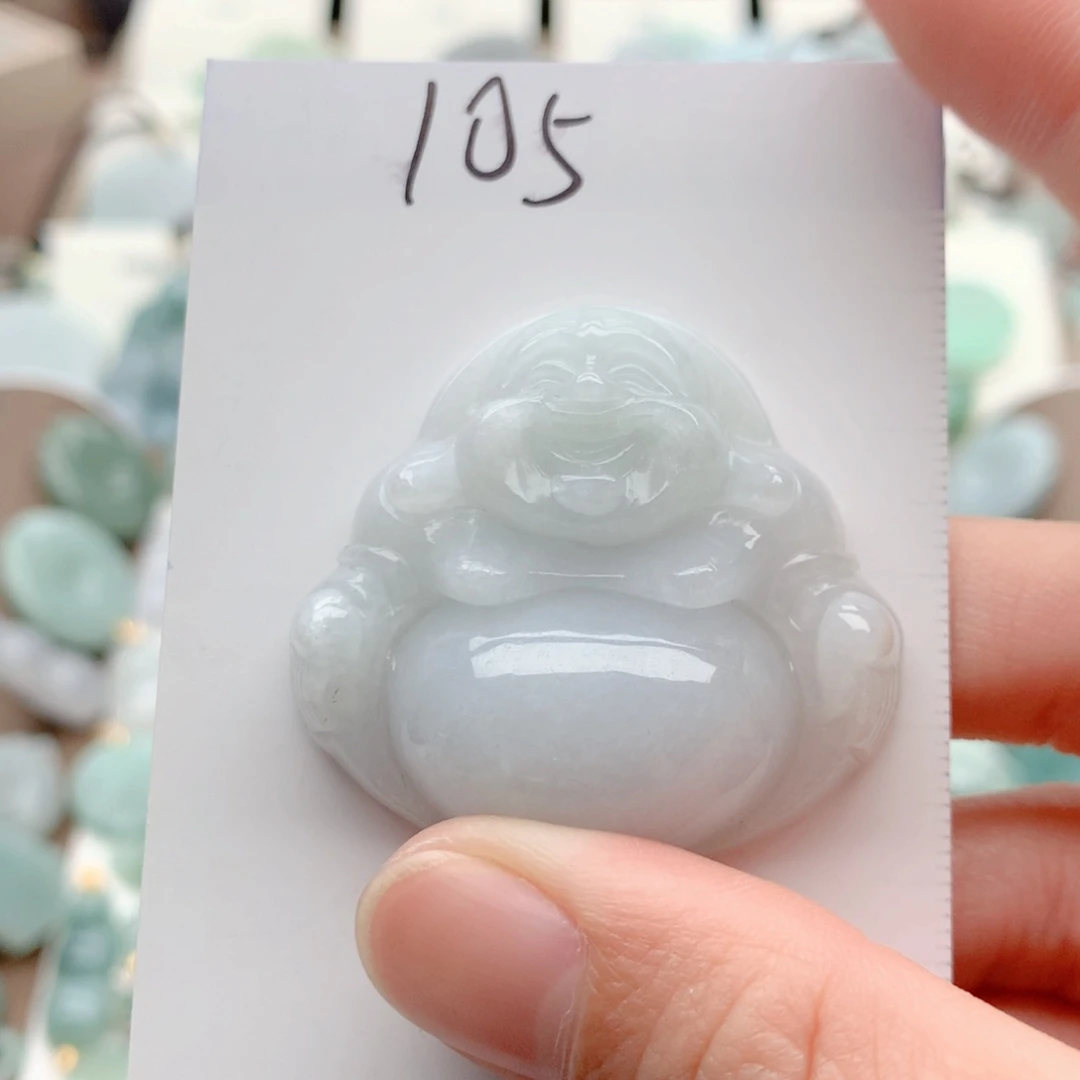 翡翠未镶嵌颈饰吊坠