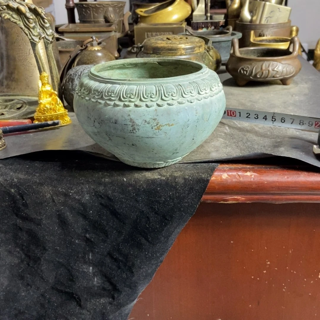 铜器工艺品摆件香炉摆件