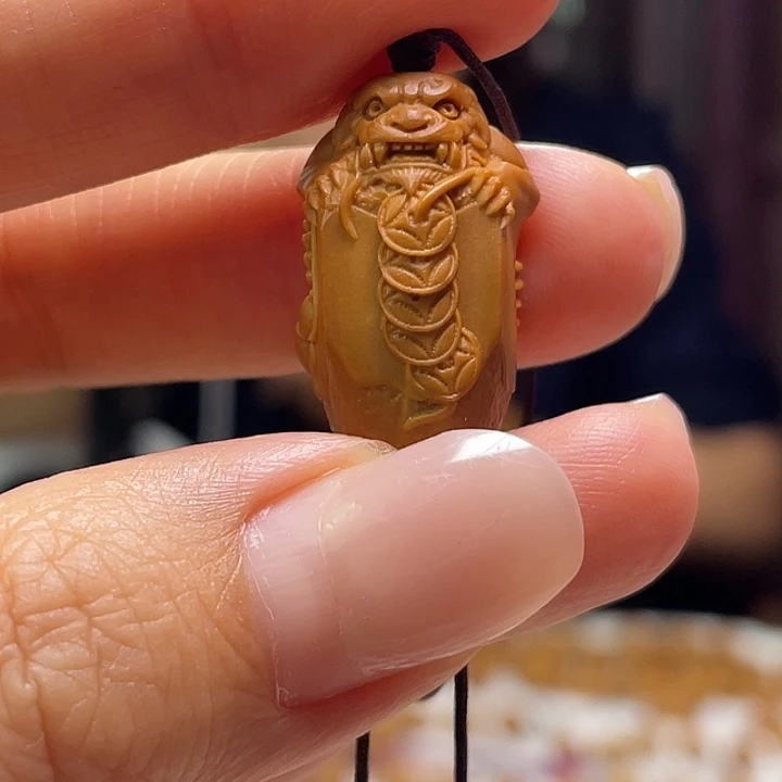橄榄核吊坠橄榄核