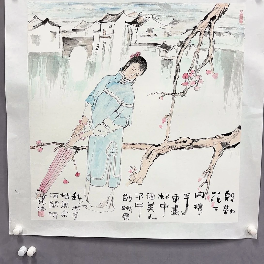 国画国画纯手绘作品请放心去藏