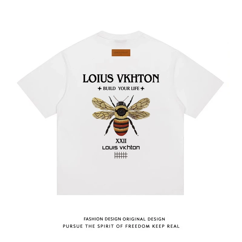 圆领体恤打底衫短袖t恤宽松男女半袖上衣夏季潮UN-DT01-G521情侣