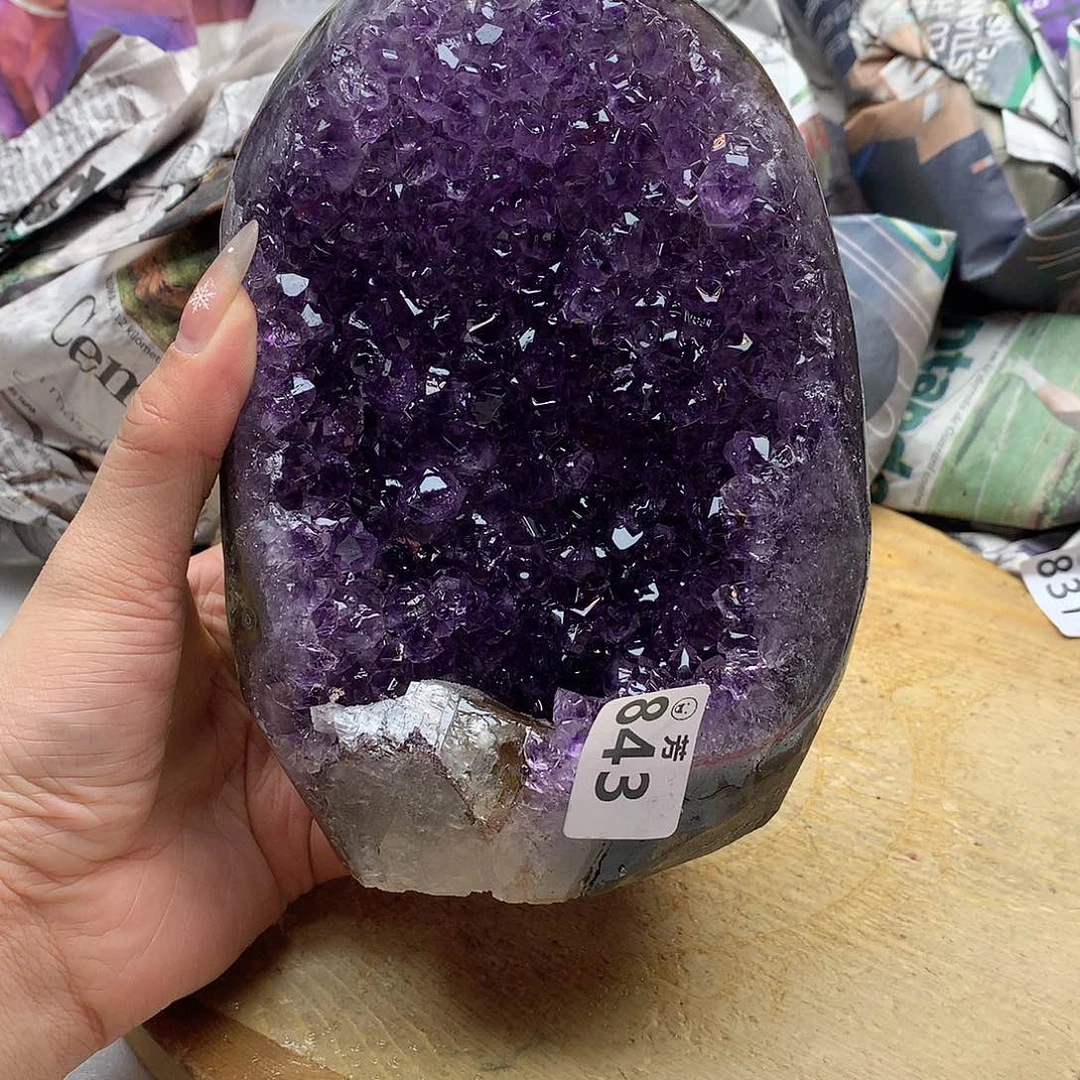 紫晶大型摆件（非配饰）未镶嵌