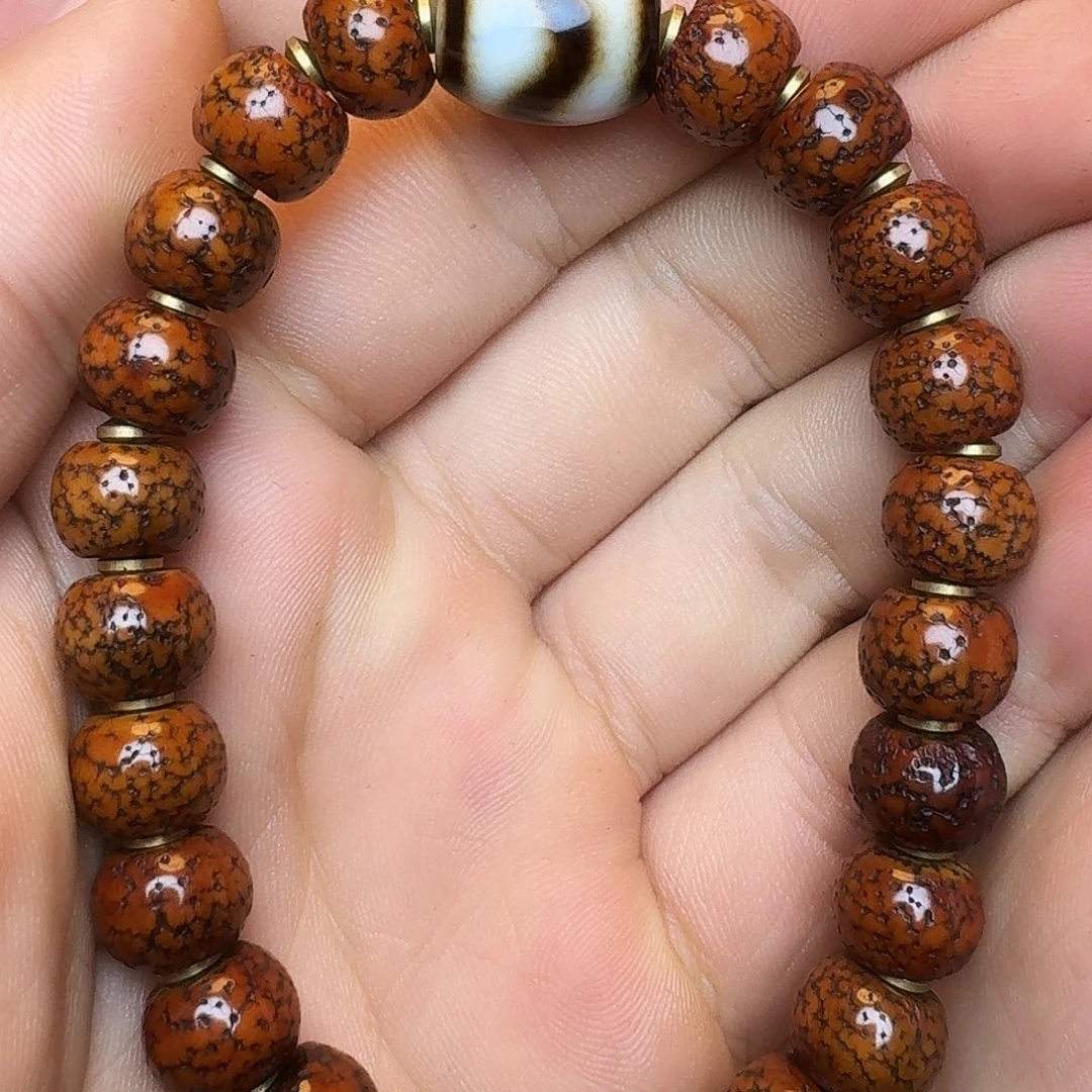 星月菩提吊坠星月菩提手串