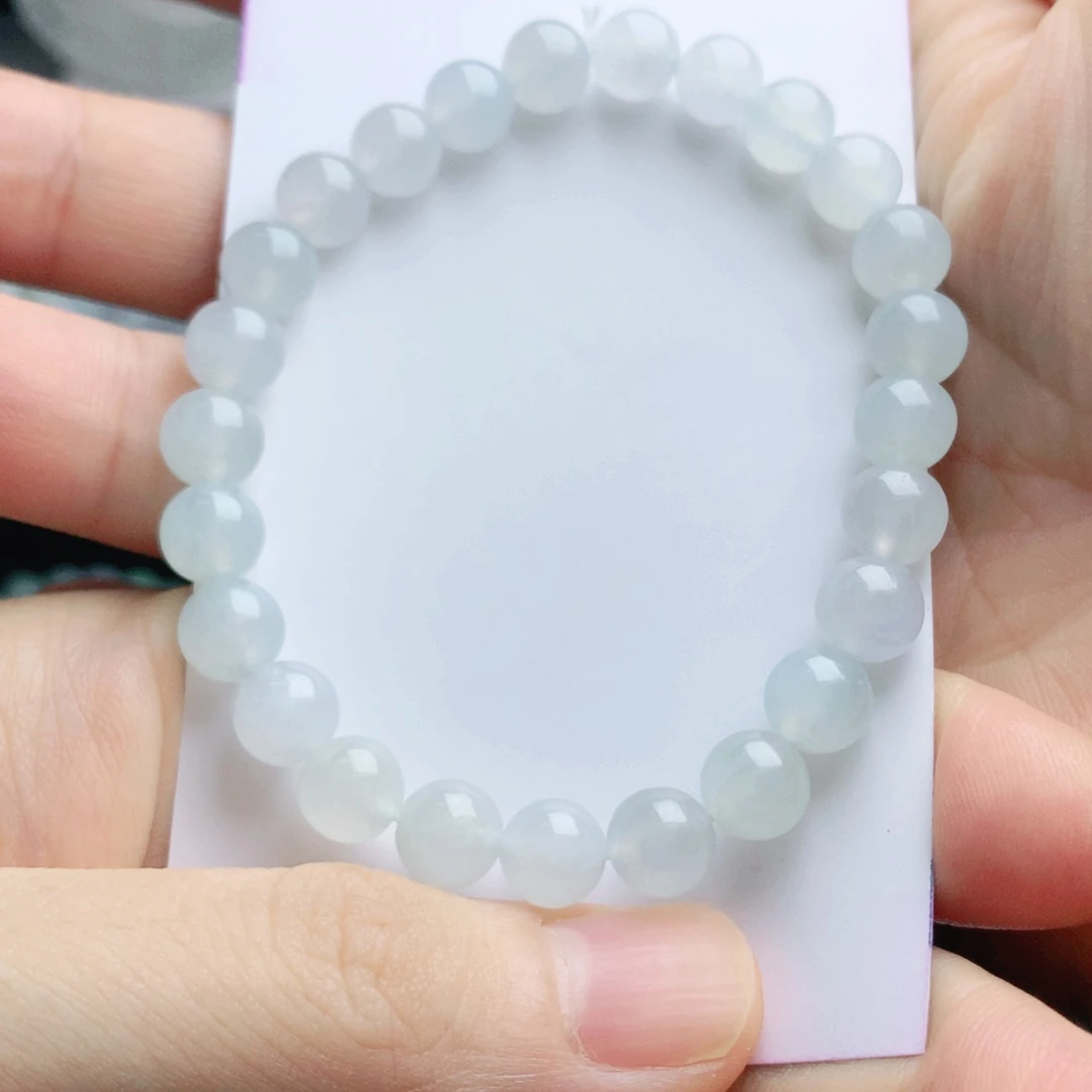 未镶嵌手链翡翠珠串