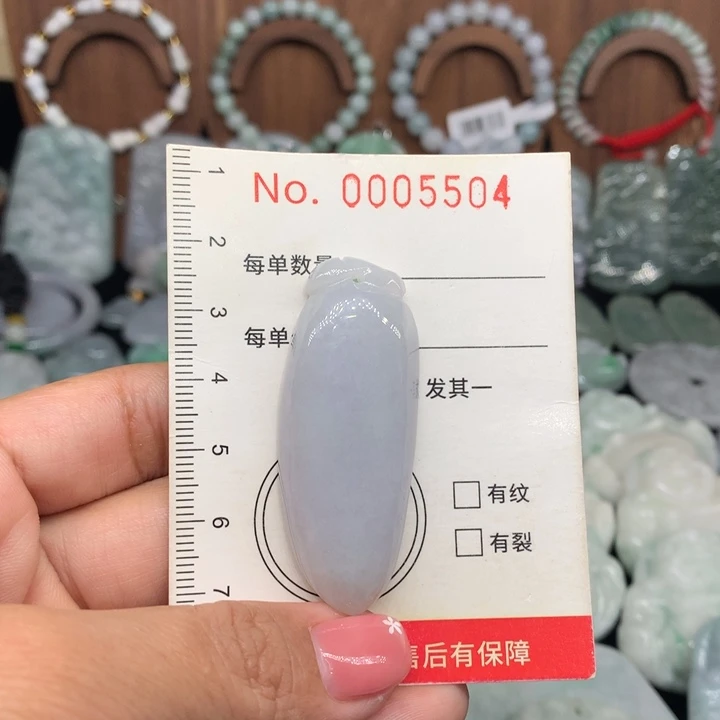 颈饰未镶嵌翡翠微瑕