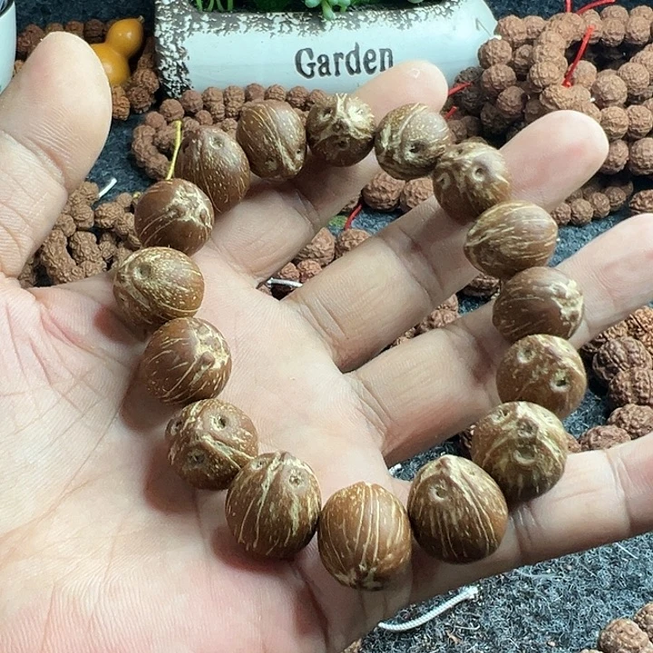 手串金刚菩提红皮紫金鼠手持单圈