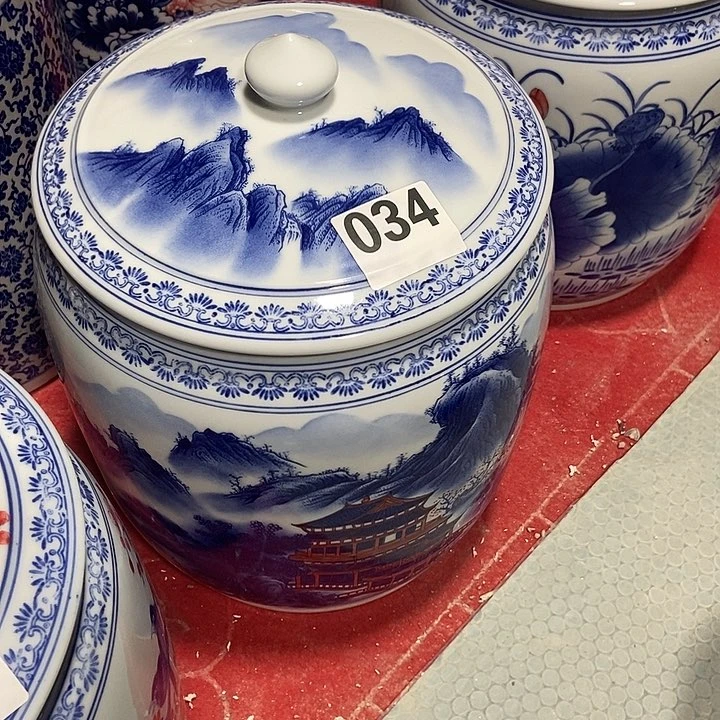 瓷片景德镇陶瓷罐034