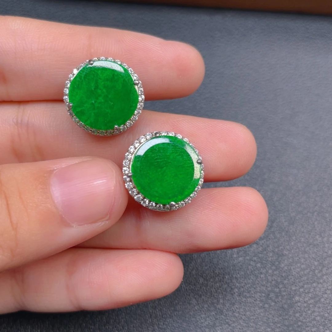 颈饰银S925镶嵌翡翠h j j j