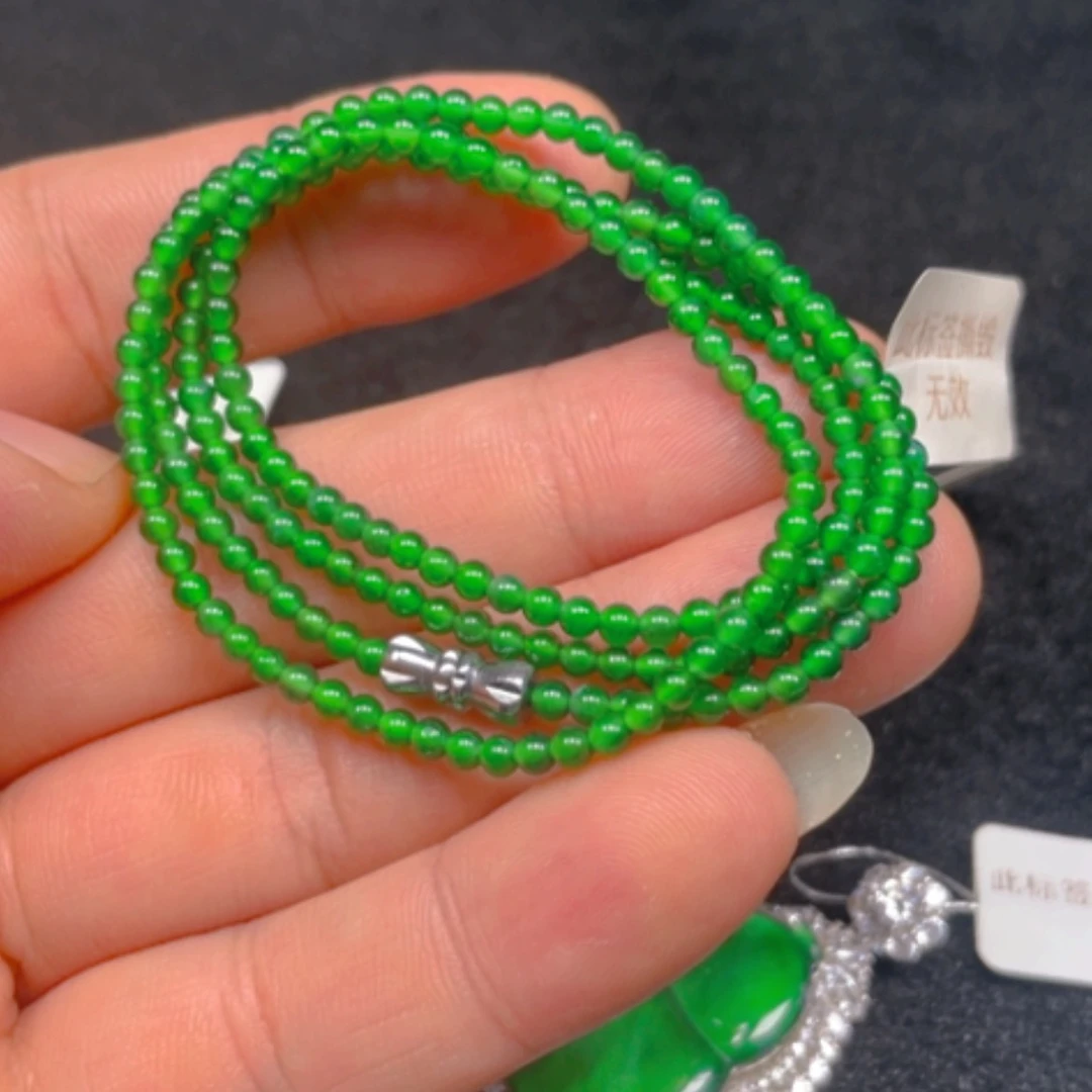【闪购商品】颈饰未镶嵌翡翠项链