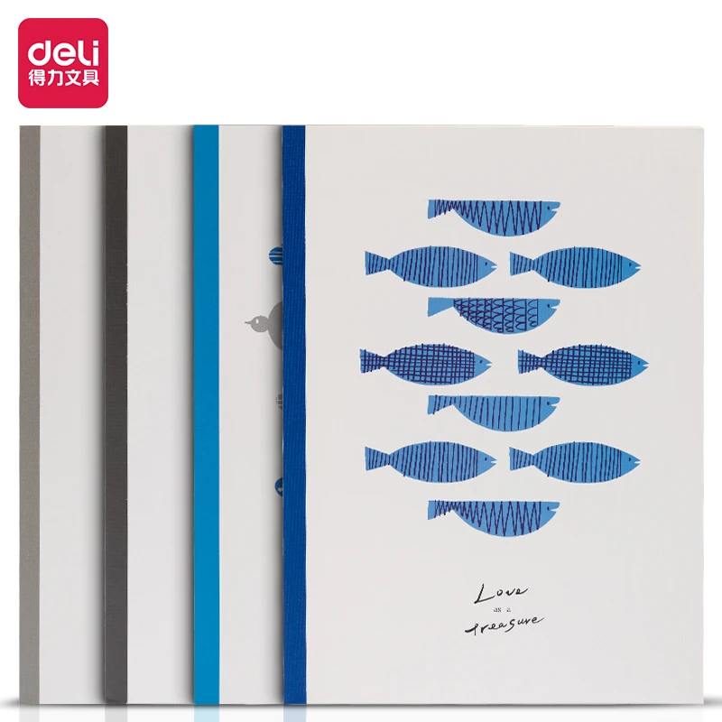 得力WB540插画师联名-无线装订本(简单格调4)