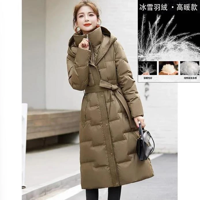 【羽绒服】冬季保暖厚款宽松羽绒外套百搭女装9240[YZM]J