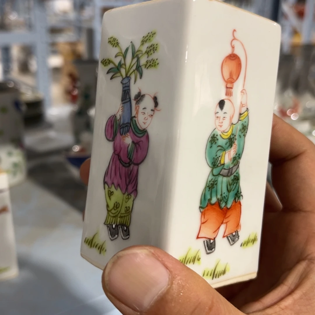 摆件摆件手绘瓷器全部处理