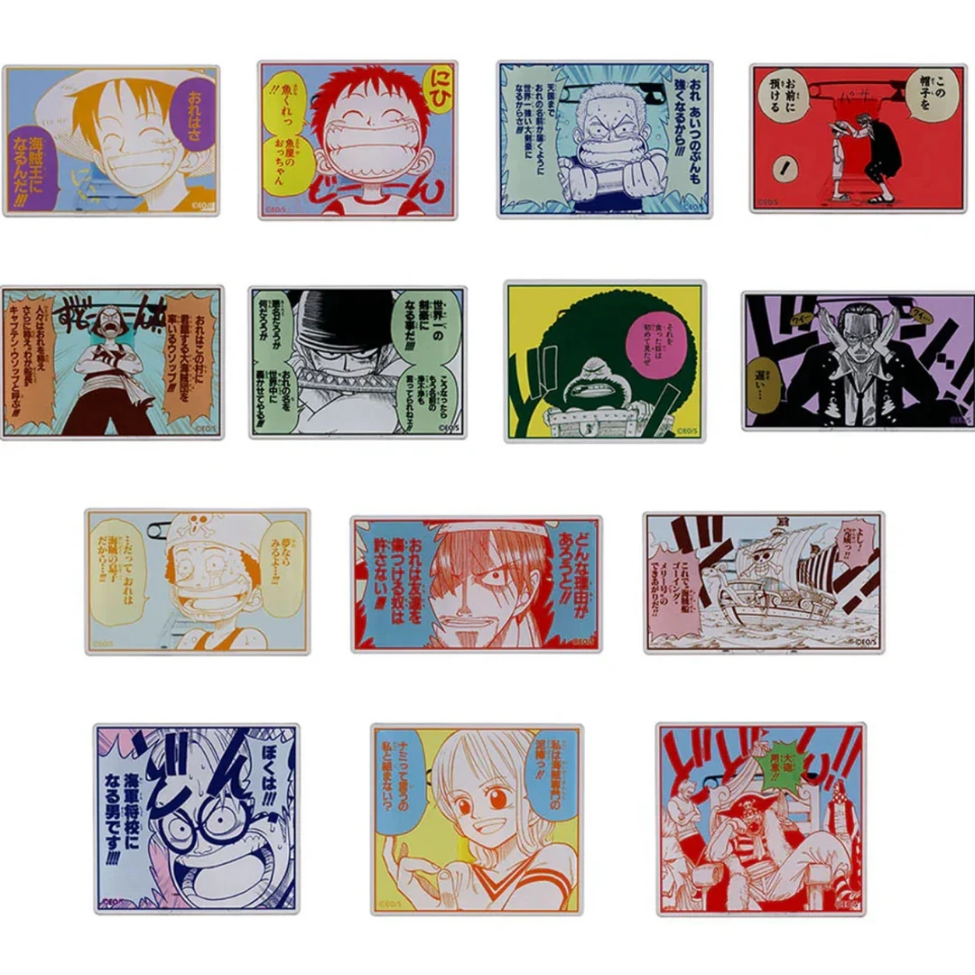 【壹谷】海贼王 JS名言原画亚克力吧唧/悬赏亚克力吧唧/山治立牌
