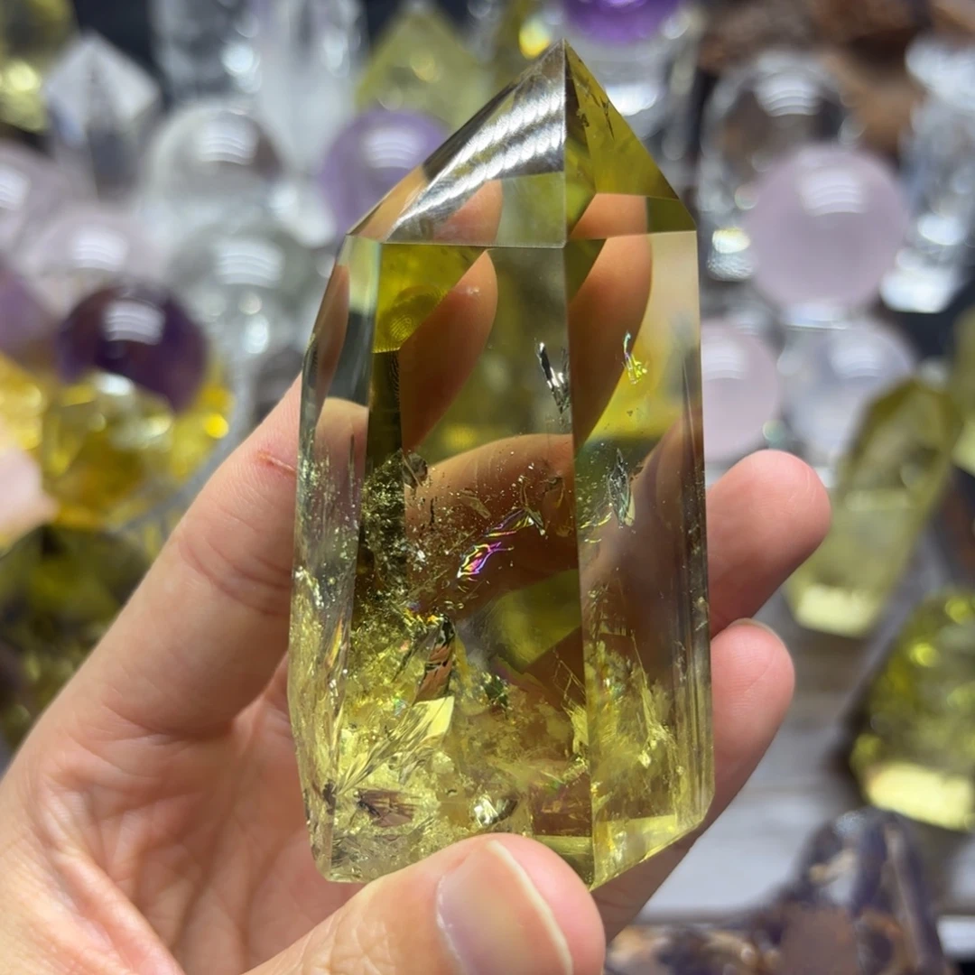 W***森珠宝半成品水晶未镶嵌