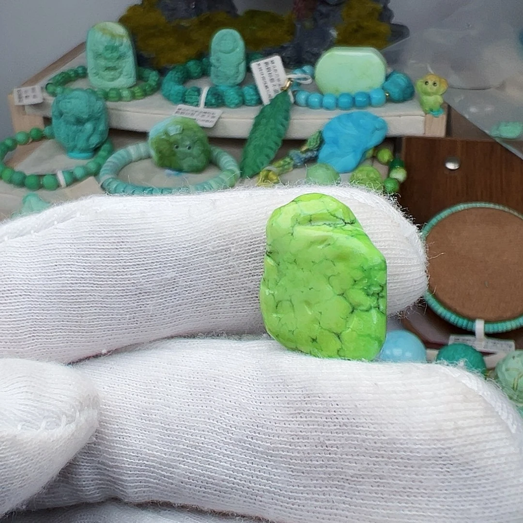 绿松石未镶嵌主播夏