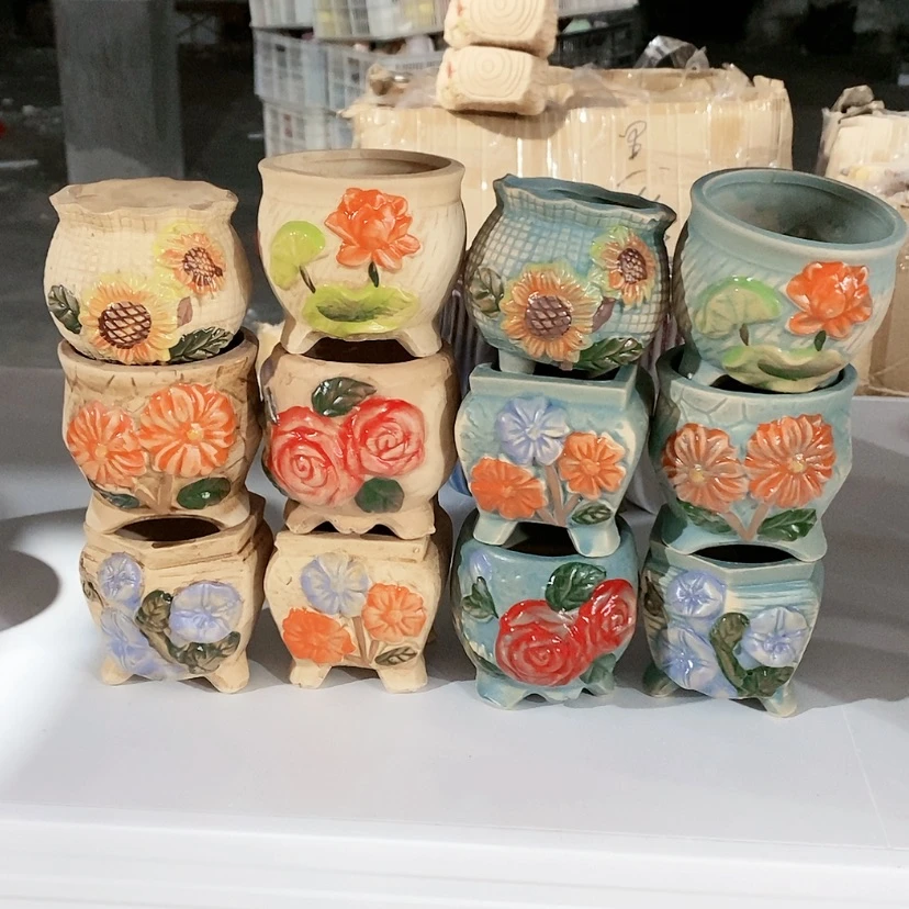 【闪购商品】陶瓷陶瓷花盆，多肉花盆