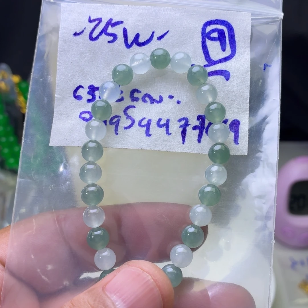 定制翡翠未镶嵌翡翠珠链