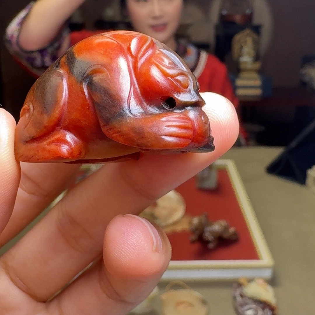 未镶嵌和田玉挂件孛**象