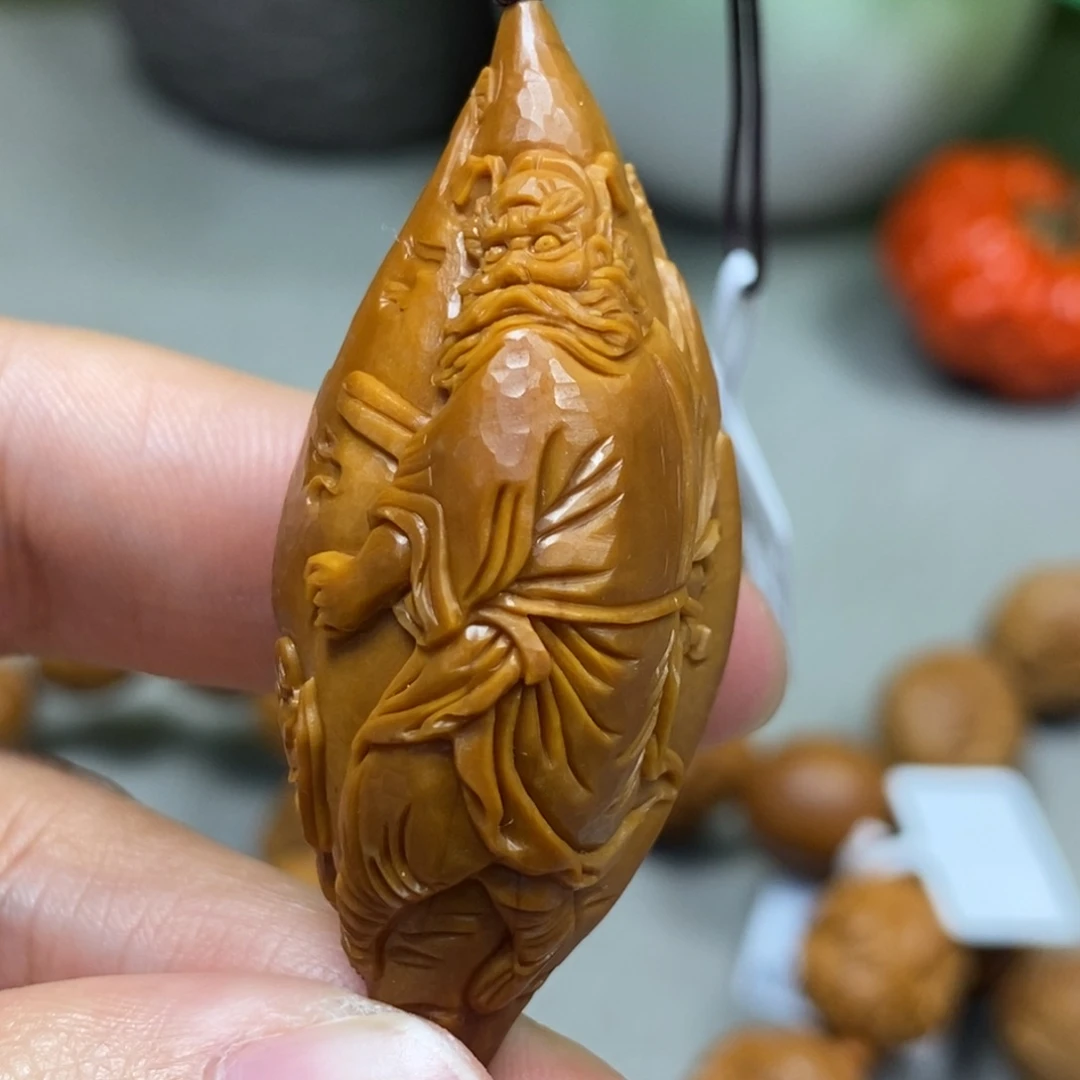 橄榄核手串/手链白*的钟馗单子