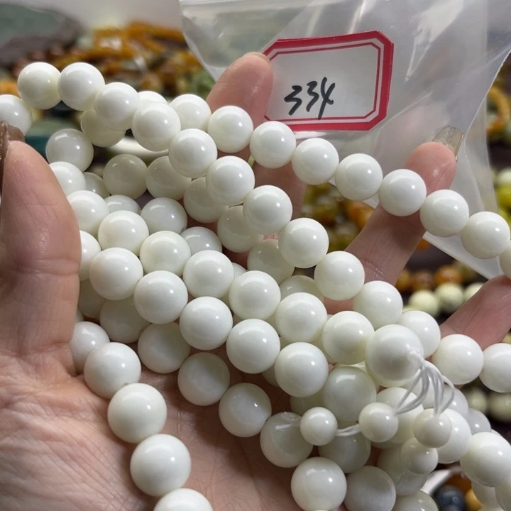 蛇纹石玉未镶嵌手链