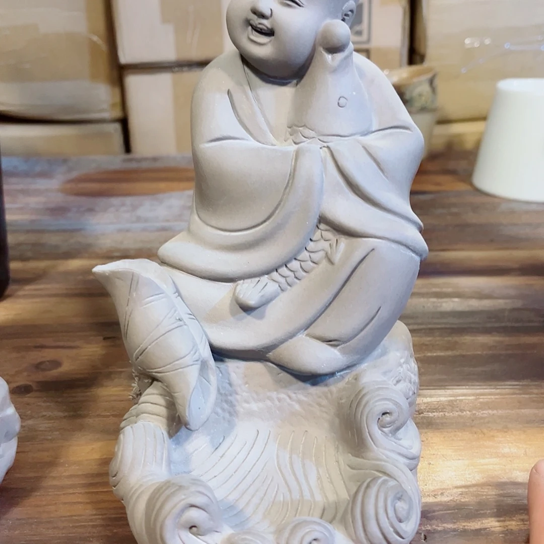 陶瓷香炉茶具摆件