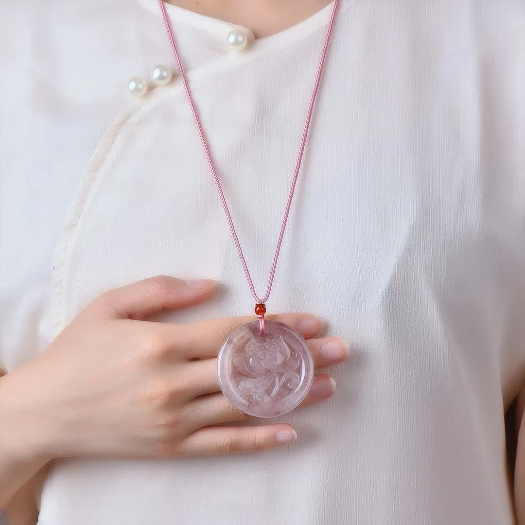 新疆金丝玉俏色鱼吊坠情侣挂坠金玉满堂时尚吉祥玉佩挂件