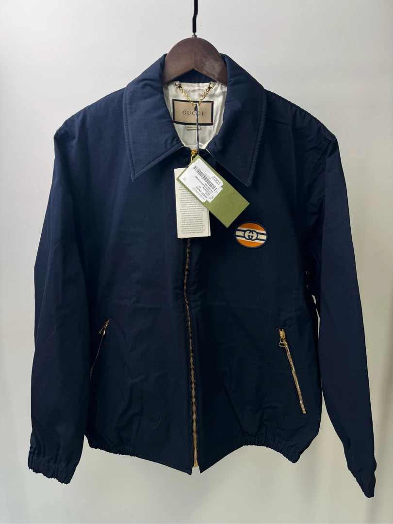 全新未使用 GUCCI/古驰 全新/GUCCI古驰拉链夹克外套/48码/251133